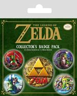 Pin Badge Pack The Legend Of Zelda Classics Badge Pack