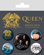 Pin Badge Pack Queen: Classic