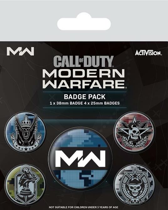 Pin Badge Pack Call Of Duty: Modern Warfare