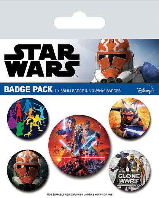 Star Wars: Pyramid - The Clone Wars - Galactic (Badge Pack)