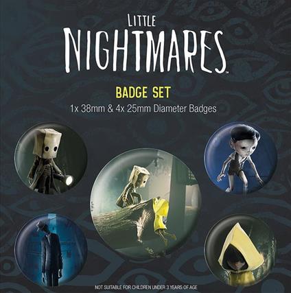 Little Nightmares Pin-Back Buttons 5-Pack Little Nightmares II Pyramid International