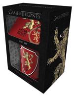 Set Tazza, Sottobicchiere E Portachiavi Game Of Thrones. Lannister
