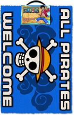 One Piece-All Pirates Welcome Doormat