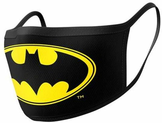 Mascherina Protettiva Dc Comics Batman Logo Face Covers 2x