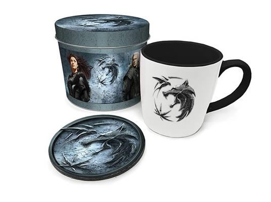 The Witcher: Pyramid - Mug And Coaster (Mug Coaster & Tin / Set Tazza e Sottobicchiere)