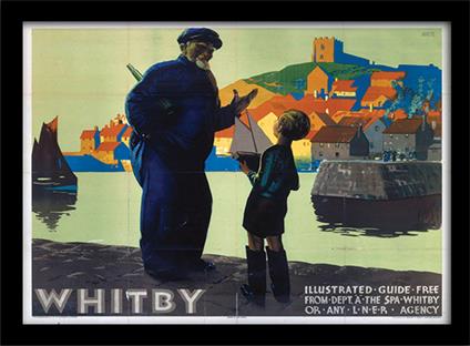 Stampa in cornice 30 x 40 cm Whitby. 1