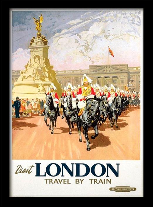 Stampa in cornice 30 x 40 cm London. 12