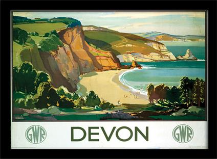 Stampa in cornice 30 x 40 cm Devon. 3