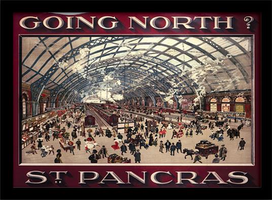 Stampa in cornice 30 x 40 cm St Pancras