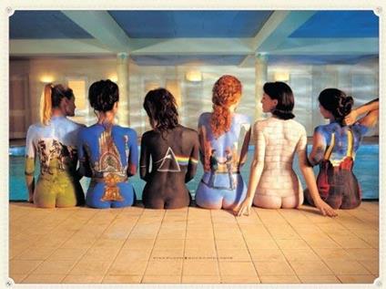 Stampa Su Tela Pink Floyd. 60X80Cm