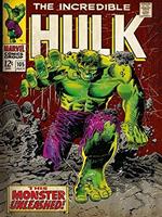 Stampa Su Tela Incredible Hulk Monster Unleashed. 30X40