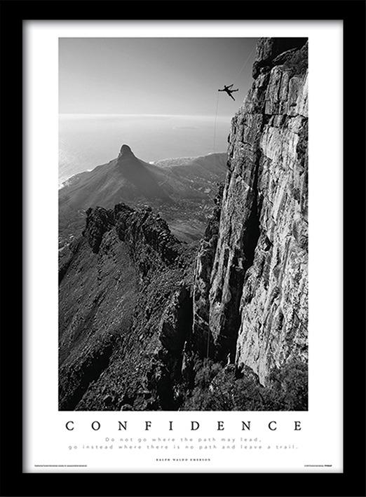 Stampa in cornice 30 x 40 cm Confidence
