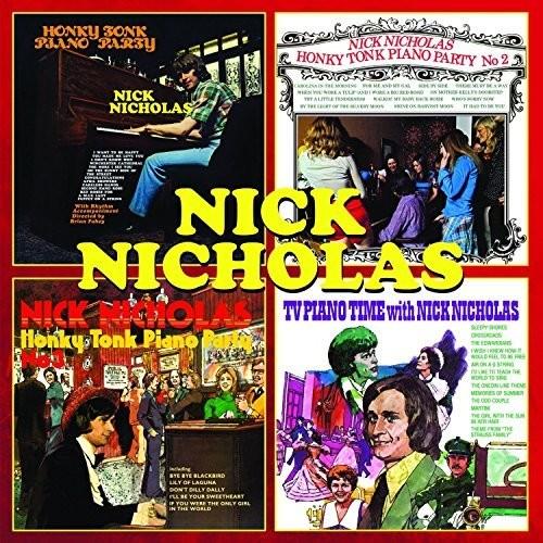 Nick Nicholas - Honky Tonk Piano Party 1 2 3 & Tv Piano Time - CD Audio