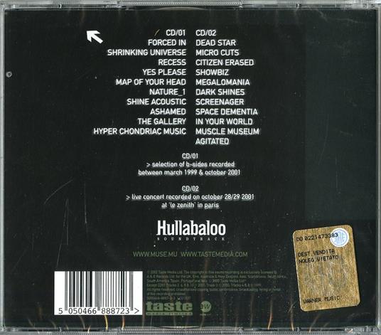 Hullabaloo - CD Audio di Muse - 2