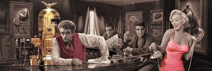 Poster da porta Java Dreams. Chris Consani