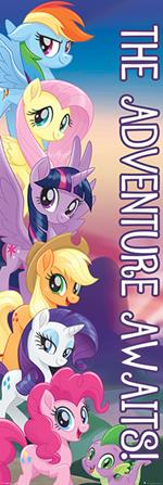 Poster Da Porta 53X158 Cm My Little Pony Movie. The Adventure Awaits