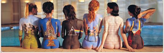 Poster da porta Pink Floyd. Back Catalogue