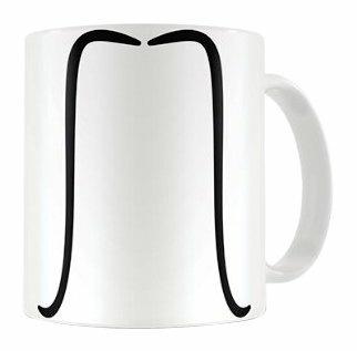 Tazza Moustache. The Fu Manchu