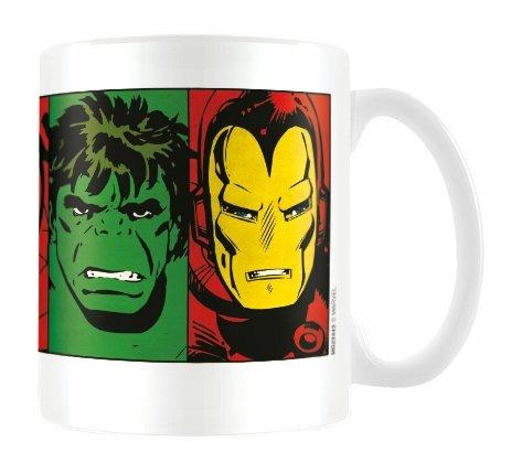 Tazza Marvel Retro. Faces