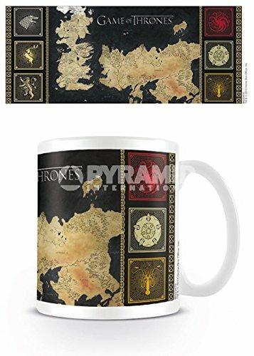 Tazza Game of Thrones (Trono di Spade) Mappa