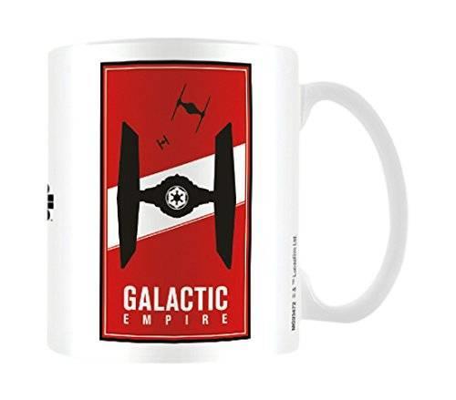 Tazza Star Wars. Tie Fighter Logo