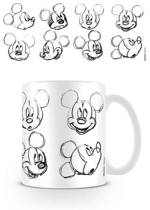 Tazza Mickey Mouse. Sketch Faces