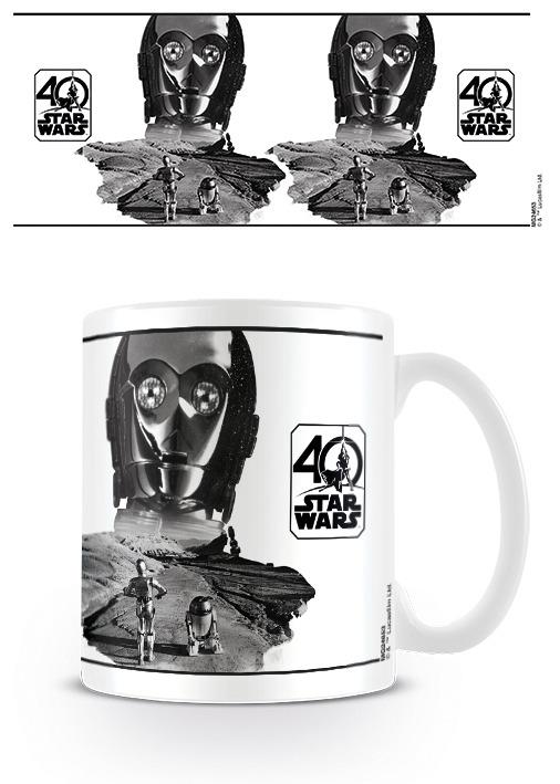 Tazza Star Wars 40Th Anniversary. C-3Po