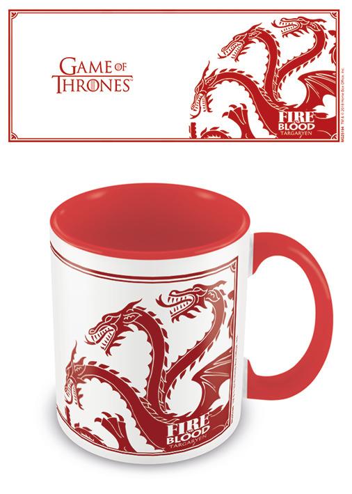Tazza Game Of Thrones Targaryen Red Mug