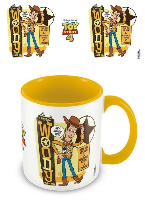 Tazza Disney: Toy Story 4 Woody -Coloured Inner Mug-