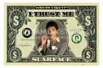 Poster Scarface. Dollar Bill