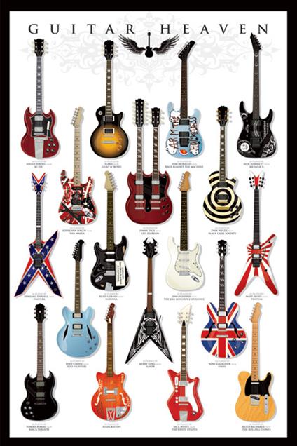 Poster Poster- Guitar Heaven