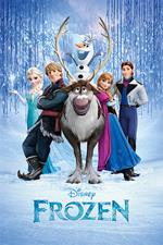 Poster Frozen. Cast