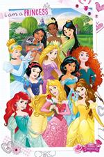 Poster Disney Princess. I Am A Princess