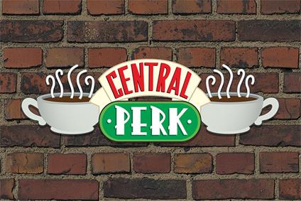 Poster Friends Central Perk Brick 