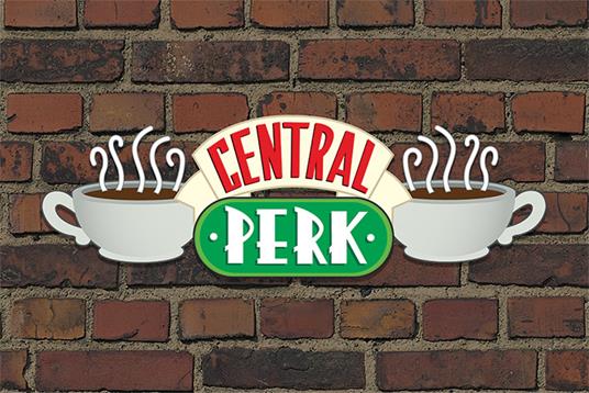 Poster Friends Central Perk Brick 