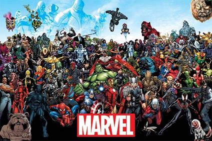 Poster Marvel Universe
