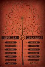 Poster Maxi Harry Potter. Spells & Charms