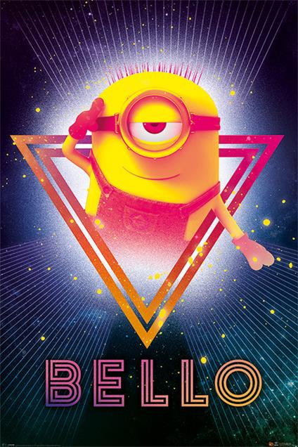 Poster Maxi 61x91,5 Cm Despicable Me 3. 80'S Bello