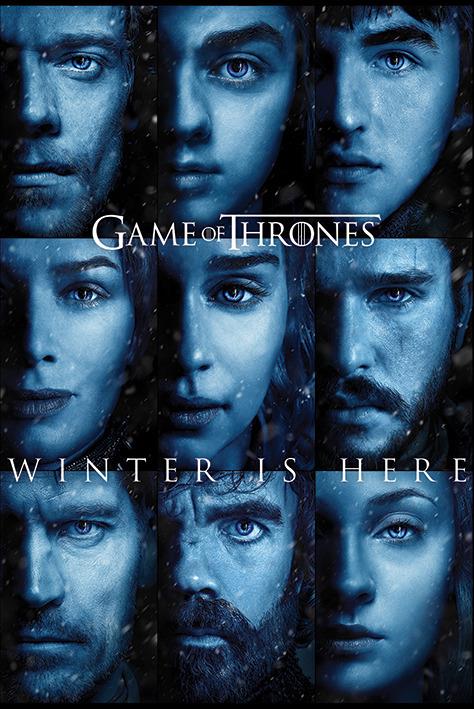 Poster Maxi 61X91,5 Cm Game Of Thrones. Winter Is Here