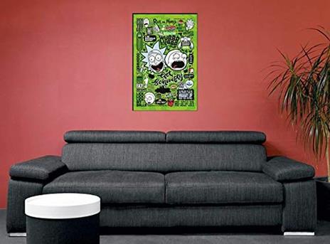 Poster Maxi 61X91,5 Cm Rick And Morty Quotes - 2