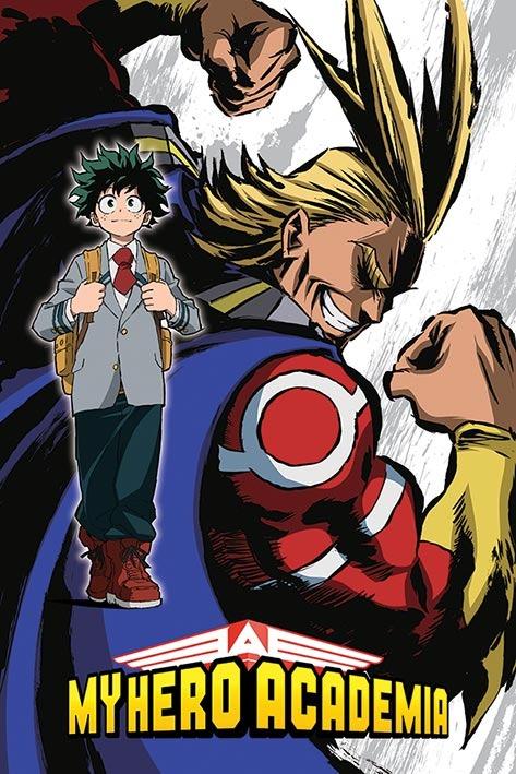 Poster Maxi 61x91,5 Cm My Hero Academia. All Might Flex