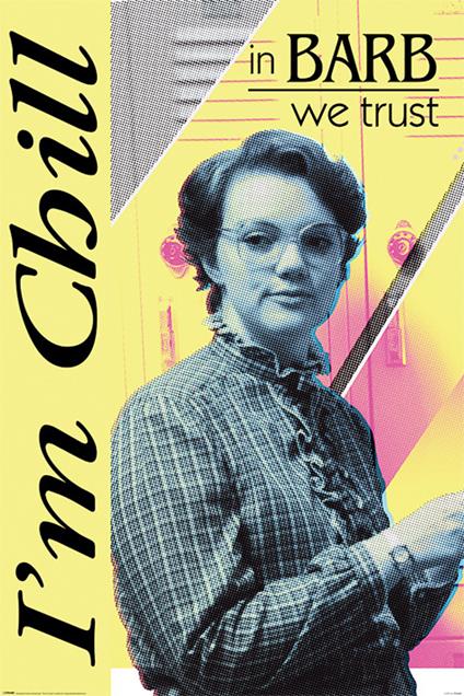 Maxi Poster Stranger Things. In Barb We Trust