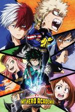 Poster My Hero Academia (Characters Mosaic)