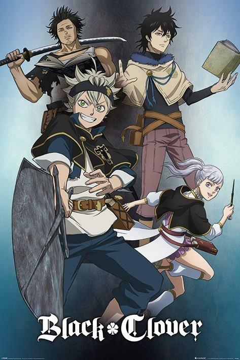 Poster Maxi 61X91,5 Cm Black Clover