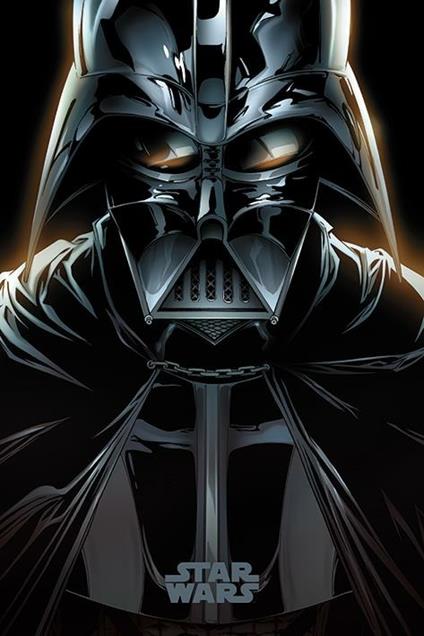 Poster Maxi 61X91,5 Cm Star WarsVader Comic