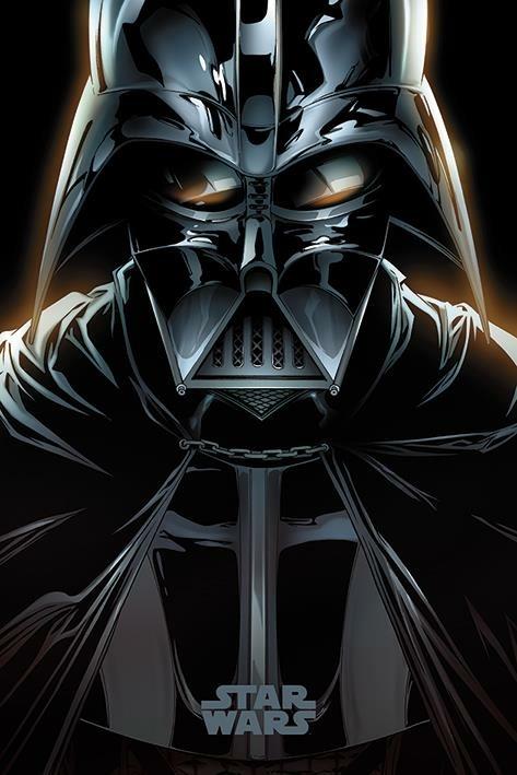Poster Maxi 61X91,5 Cm Star WarsVader Comic