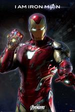 Poster 61X91,5 Cm Marvel. Avengers. Endgame. I Am Iron Man