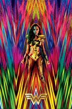 Poster 61X91,5 Cm Dc Comics. Wonder Woman 1984. Neon Static