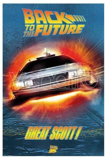 Poster BACK TO THE FUTURE GREAT SCOTT