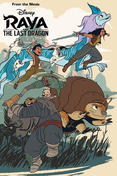 Disney: Pyramid - Raya And The Last Dragon: Jump Into Action (Poster Maxi 61X91,5 Cm)